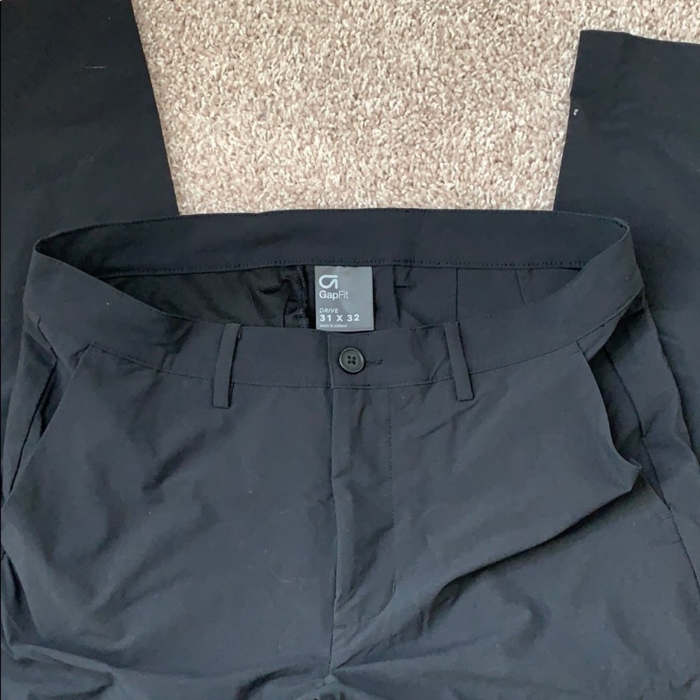 NWOT Men’s Golf Pants a GapFit black size 31x32